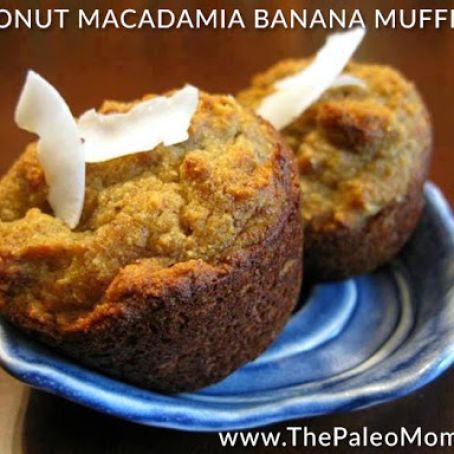 quickbread - coconut macadamia banana muffins