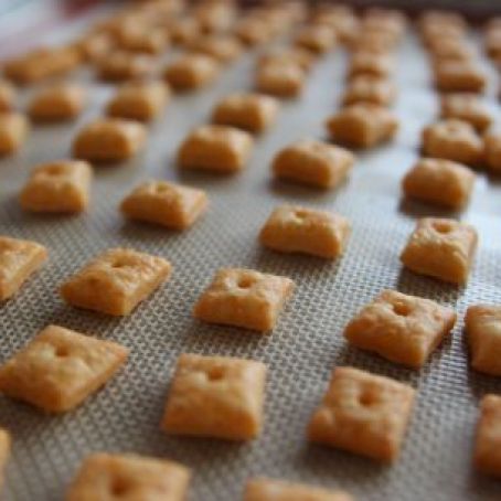 Homemade Cheddar Crackers