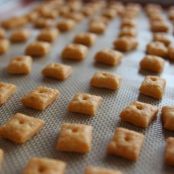Homemade Cheddar Crackers