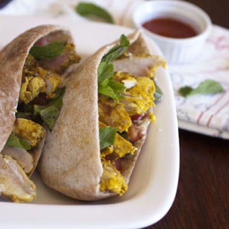 Chicken Tikka Sandwiches