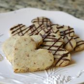 Pecan Shortbread Hearts