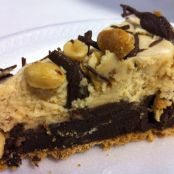 Black-Bottom Peanut Butter Mousse Pie