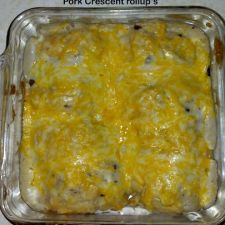 Pork or Chicken Crescent Roll ups