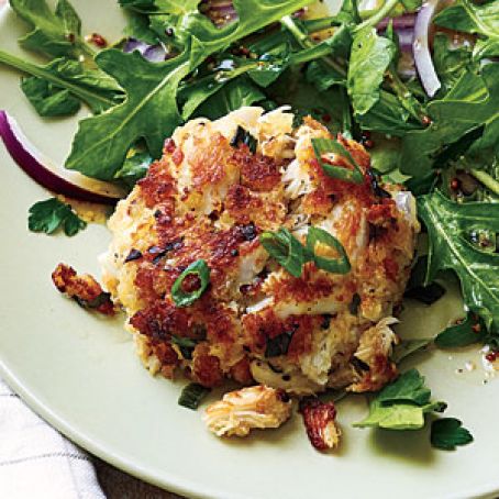 Lemon-Tarragon Crab Cakes