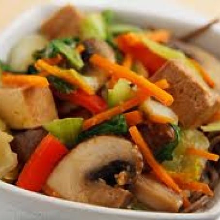 Vegetable Stir Fry with Tofu