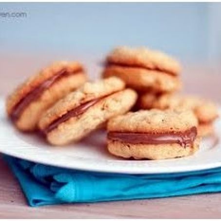 Peanut Butter & Nutella Cookies
