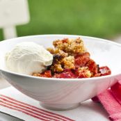 Strawberry Rhubarb Crisp