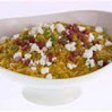 Pumpkin and Goat Cheese Risotto