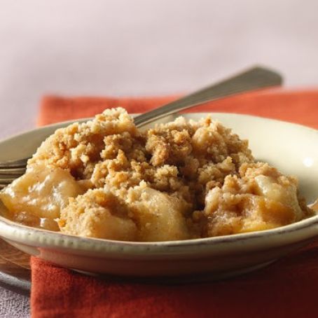 Pear and Apple Crumble
