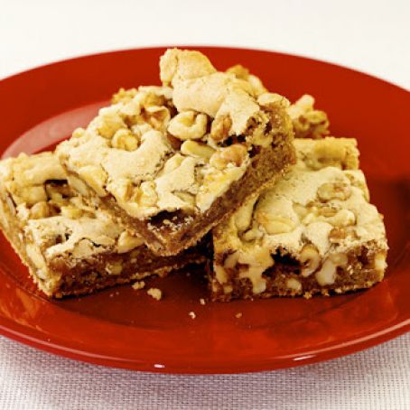 Chewy Walnut Squares