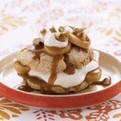 Banana-Caramel Shortcakes