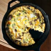 Cheesy Potato Frittata