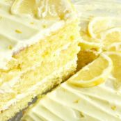  LEMON LOVERS LAYERED CAKE {EASY}***