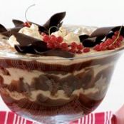 Gingerbread Dark Chocolate Trifle