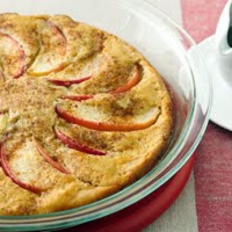 Apple Oven-Baked Pancake