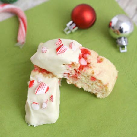 Candy Cane Biscotti