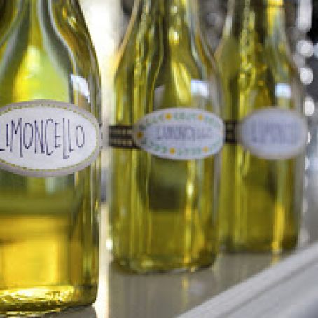Homemade Limoncello