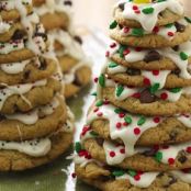 3D Christmas Tree Cookie Stacks