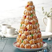 Easy Cream Puff Tower