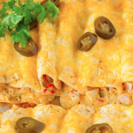 Seafood Enchiladas