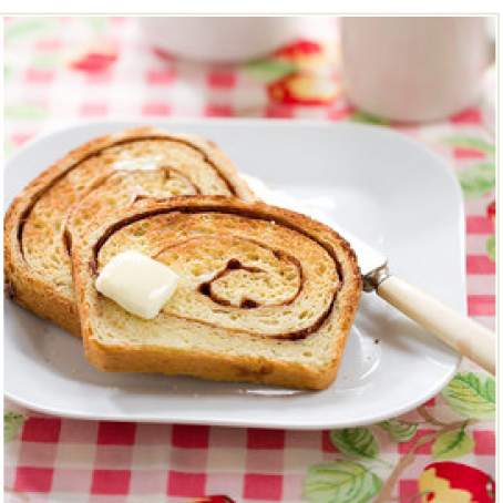 Cinnamon Swirl Raisin Bread