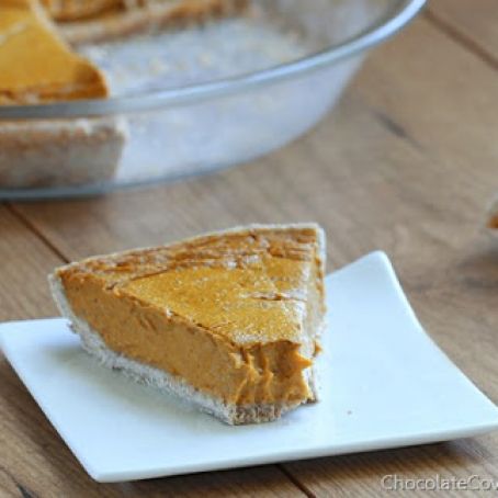 Coconut Cream Pumpkin Pie