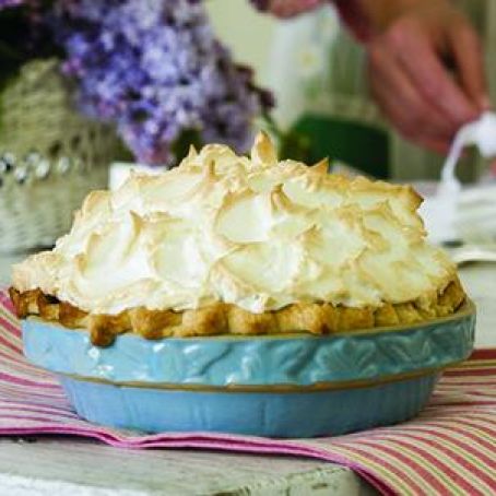 Mile-High Chocolate Meringue Pie