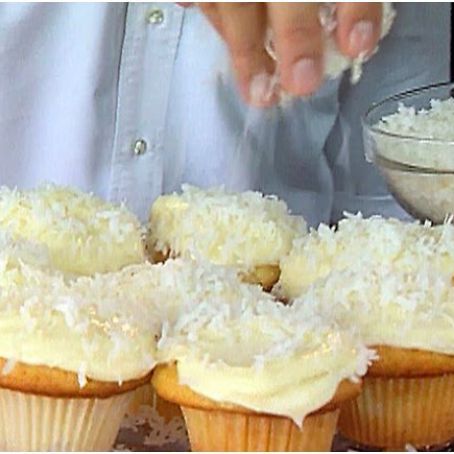 Coconut Cupcakes - Ina