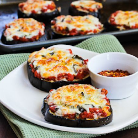 Julia Child's Eggplant Pizzas