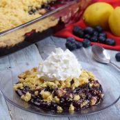 Lemon Blueberry Dump Cake