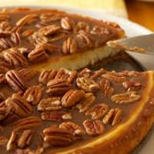 Pecan and Salted Caramel Cheesecake