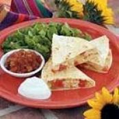 Apple Chicken Quesadillas