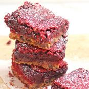 Red Velvet Cookie Bars