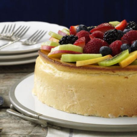 Crustless New York Cheesecake Recipe