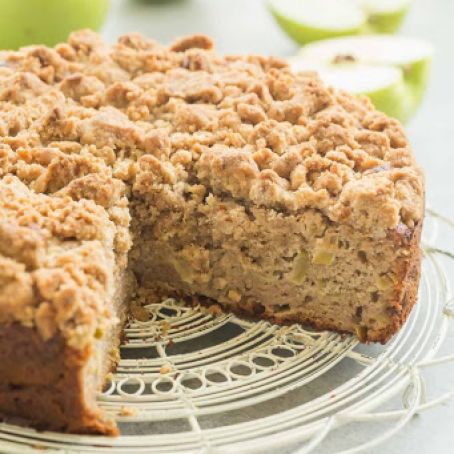 CRUMB-TOPPED APPLE COFFEE CAKE