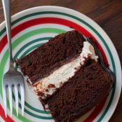 Salted Caramel “Ding Dong” Cake