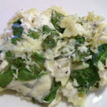 Baked Lemon-Basil Pasta