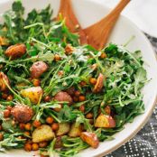 Roasted Potato & Paprika Chickpea Salad