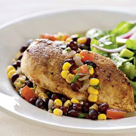Chicken with Southwestern Salsa