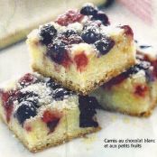 White Chocolate & Fruit Bars - Tante Anne's