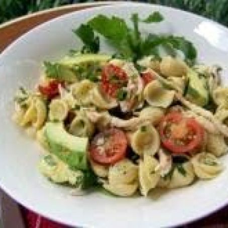 Easy chicken and pasta salad