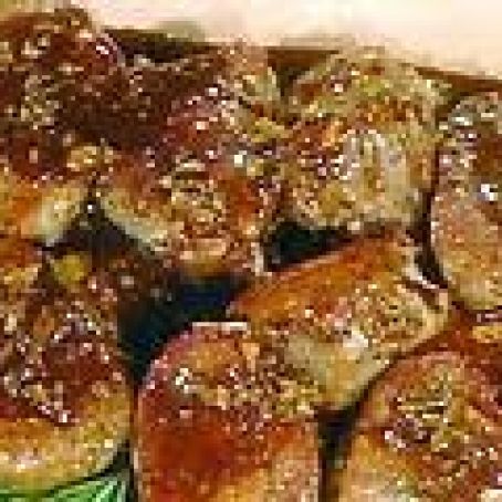 Pork Medallions with Balsamic-Honey Glaze