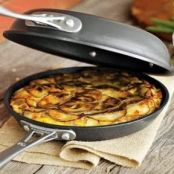 Potato-Crusted Frittata with Chorizo