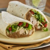 Chicken and Bean Burritos