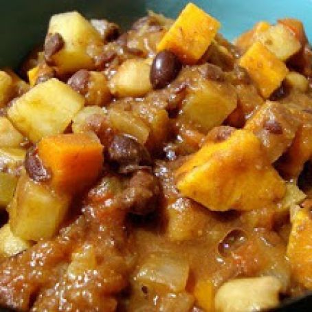 Black Bean and Sweet Potato Chili