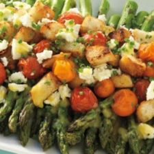 Asparagus and Tomato Salad with Feta*****