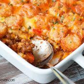 Ziplist Sous Chef Recipe Clipper - Sloppy Joe Tater Tot Casserole