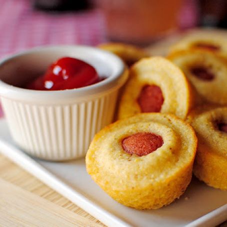 Mini Corn Dog Muffins
