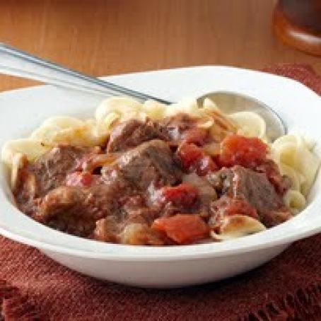 Easy Slow-Cooker A.1. Swiss Steak