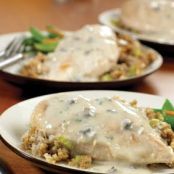 One Dish Chicken and Stuffing Bake